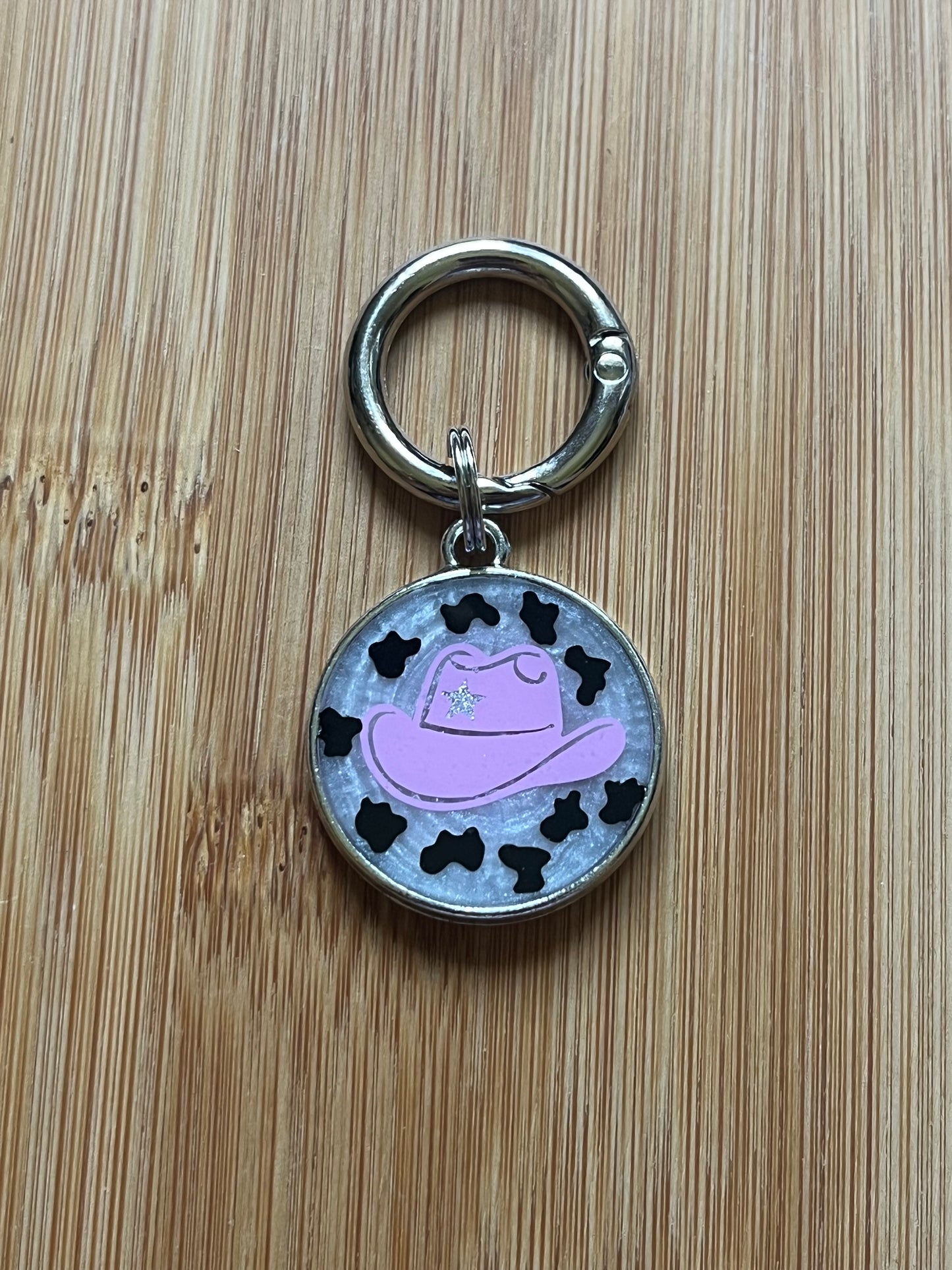 Howdy Partner! Resin ID Tag