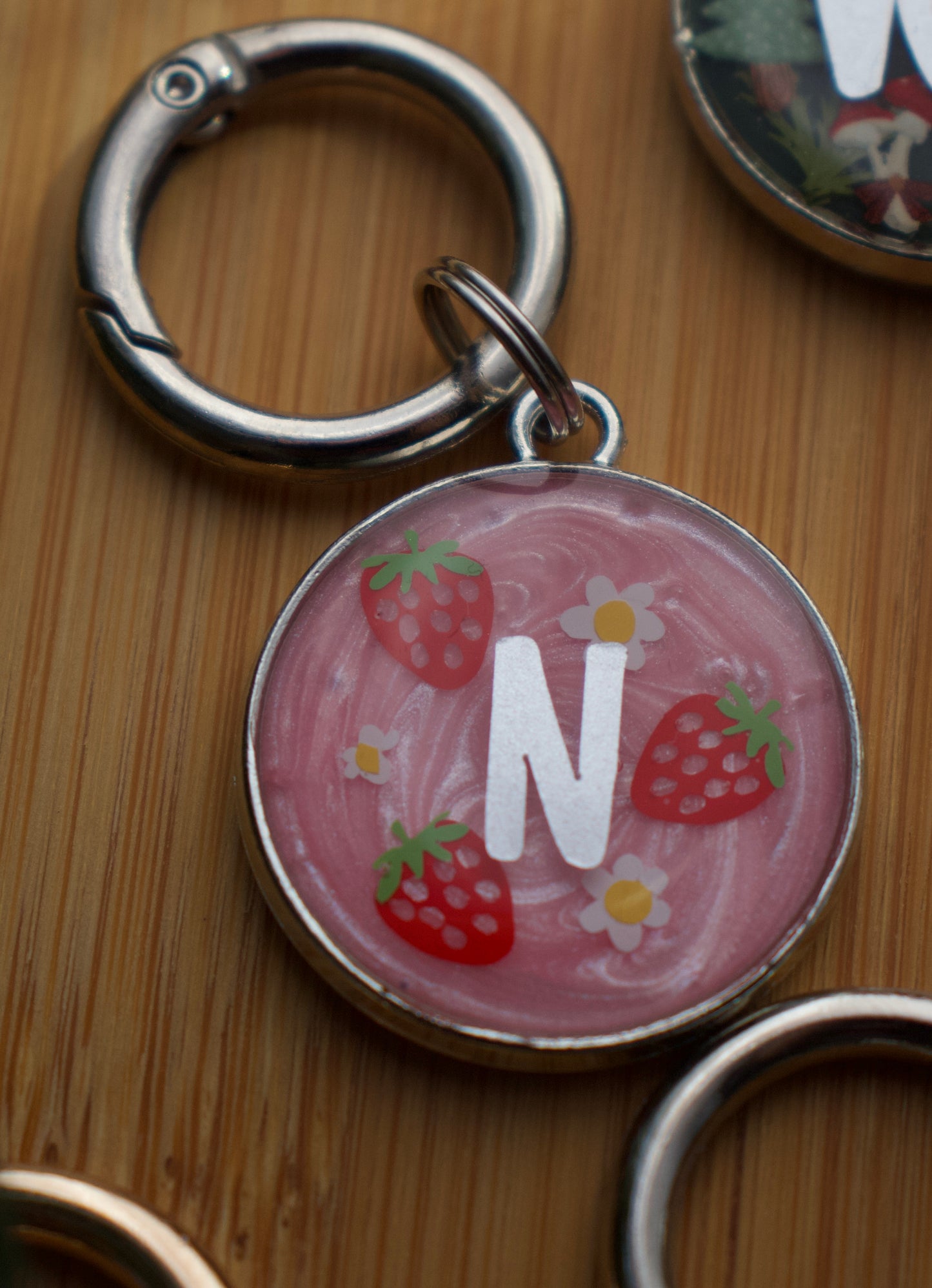 Fruity Fiesta Resin ID Tag