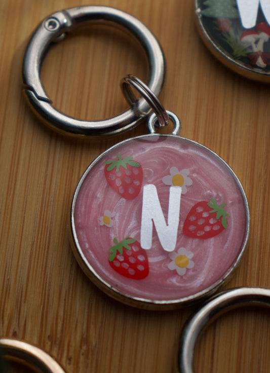 Fruity Fiesta Resin ID Tag