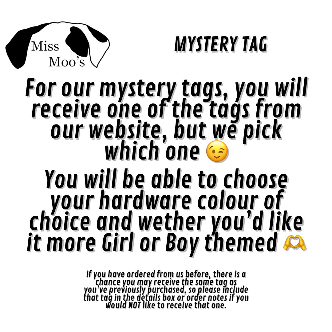 Mystery Resin ID Tag