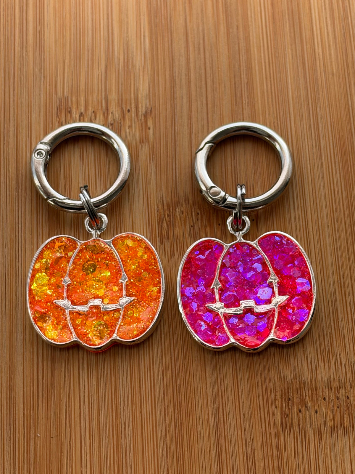 Petrified Pumpkin Resin ID Tag