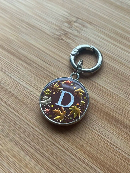 Autumn Breeze Resin Pet ID Tag