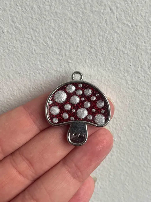 Magical Mushroom Pet ID Tag