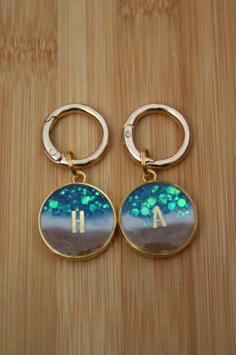 Sea Breeze Resin Pet ID Tag