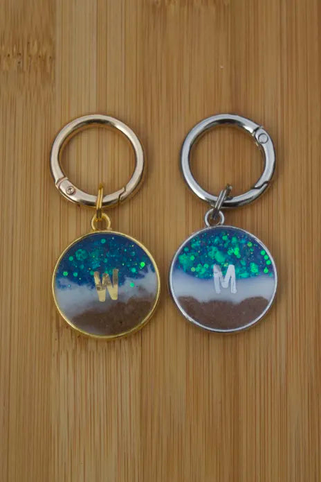Sea Breeze Resin Pet ID Tag